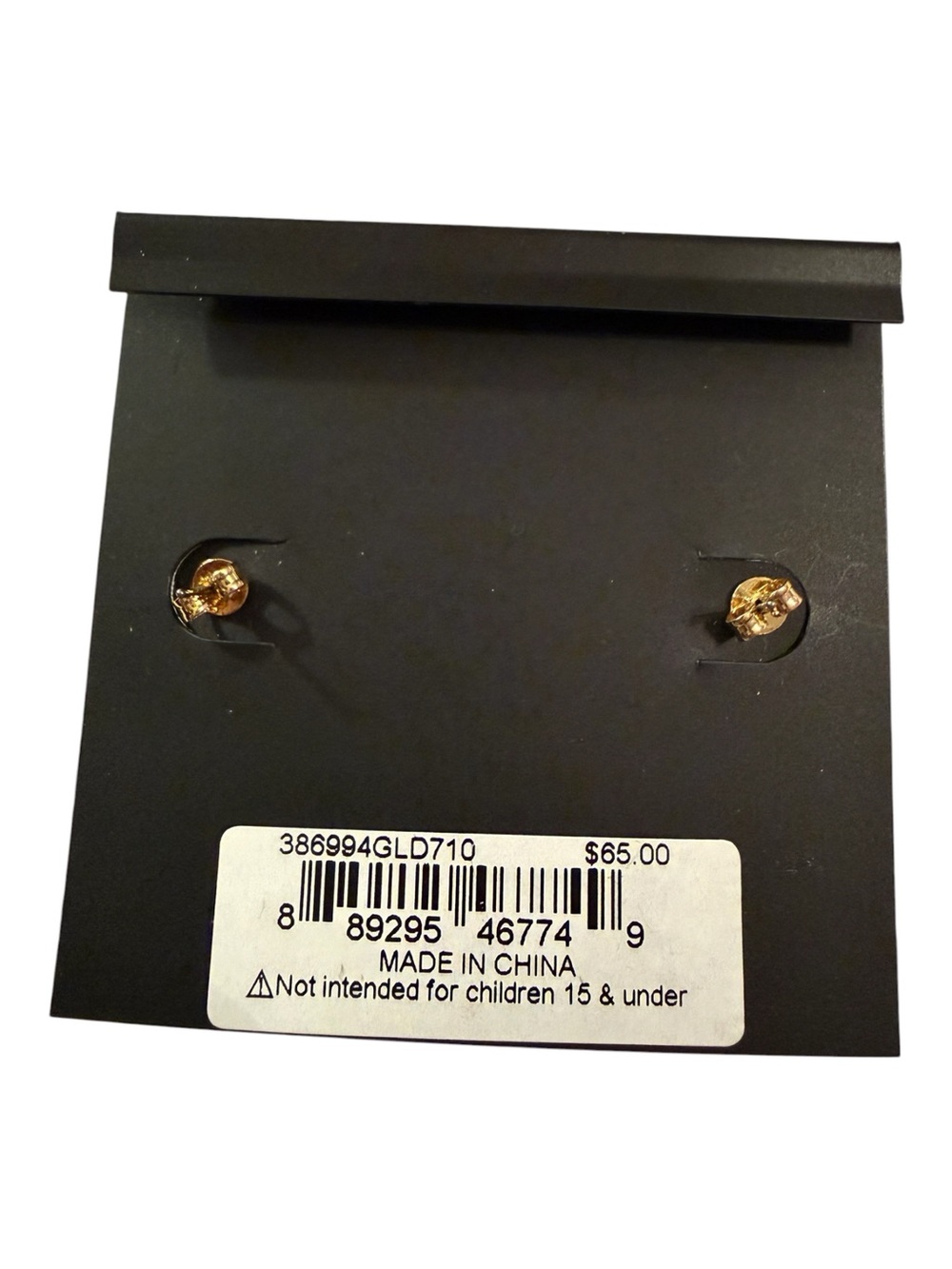 Coach Pavé Halo Stud Earrings - Picture 5 of 5